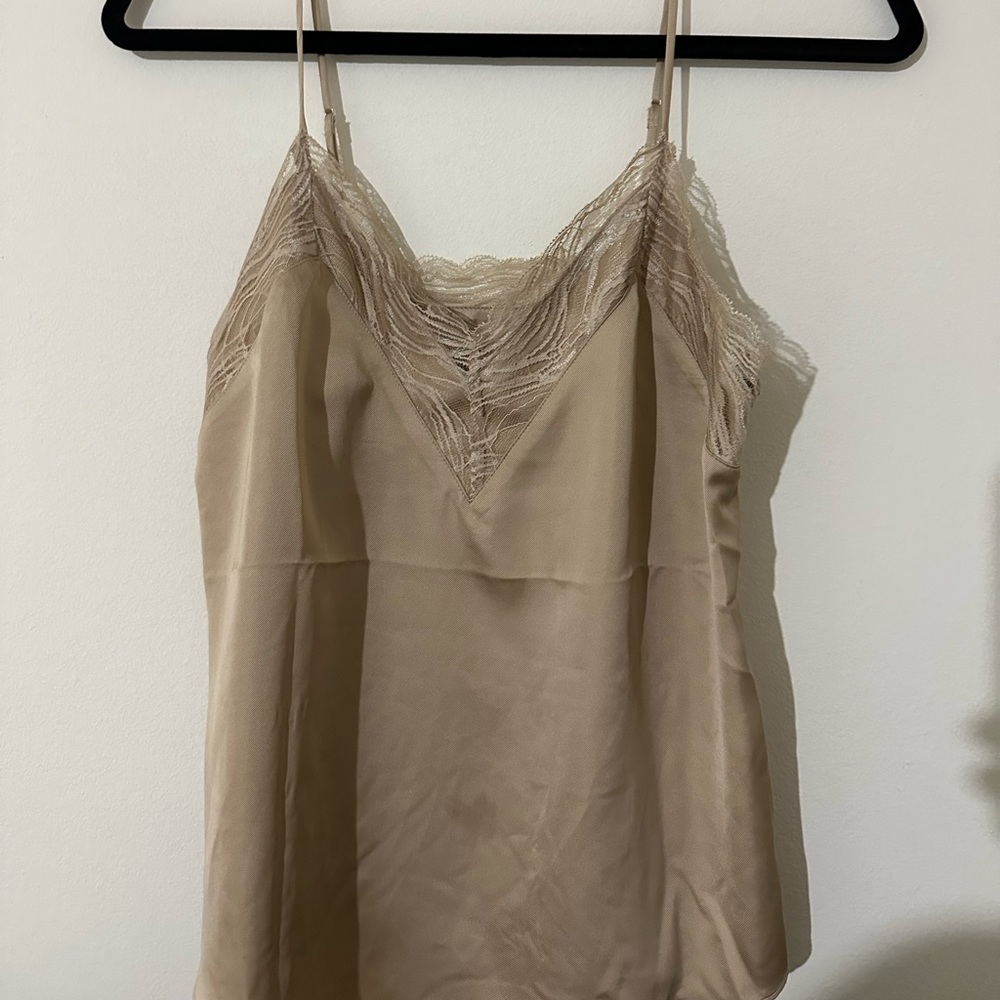 Express lace tank top